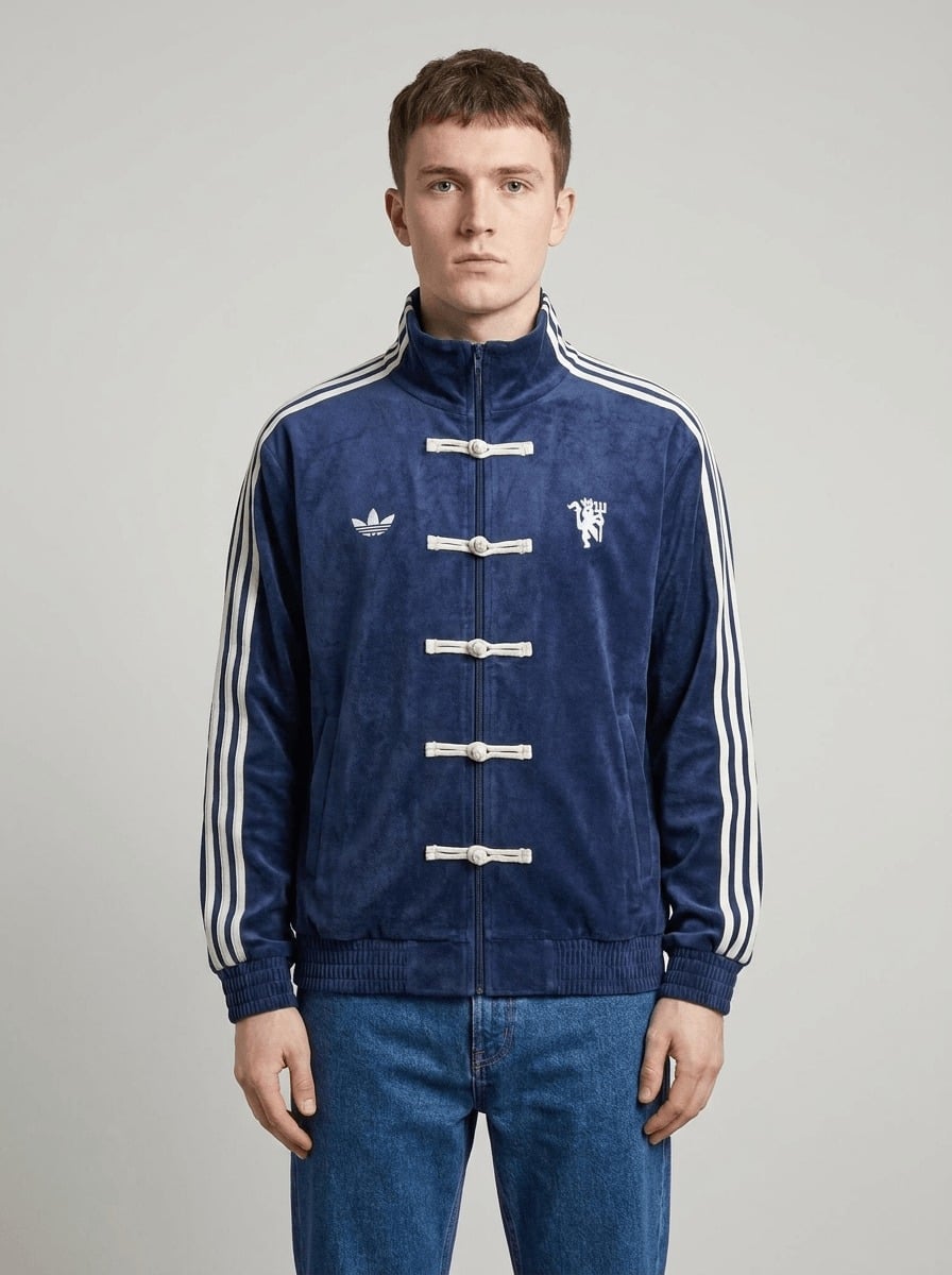 Manchester United 2026/27 Chinese New Year Tang Track Jacket Pulses Football