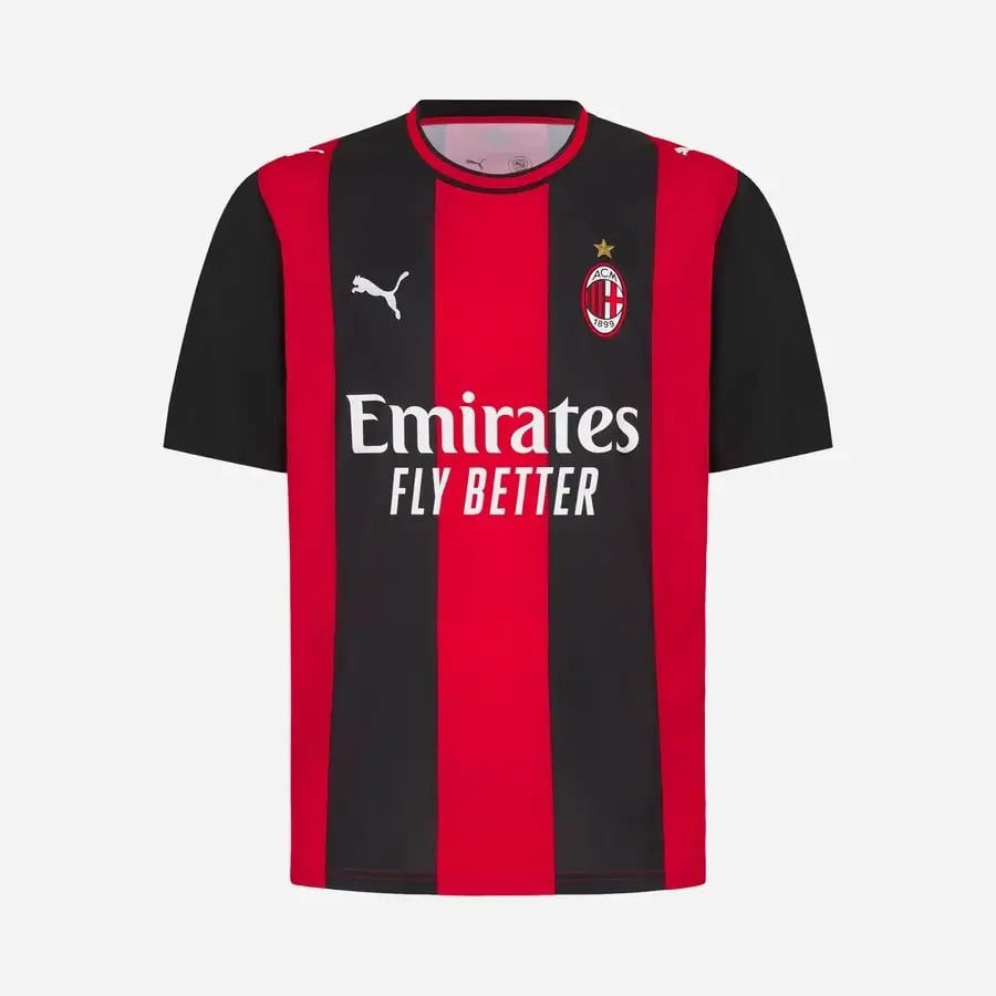 AC Milan 2026/27 Home Jersey Pulses Football
