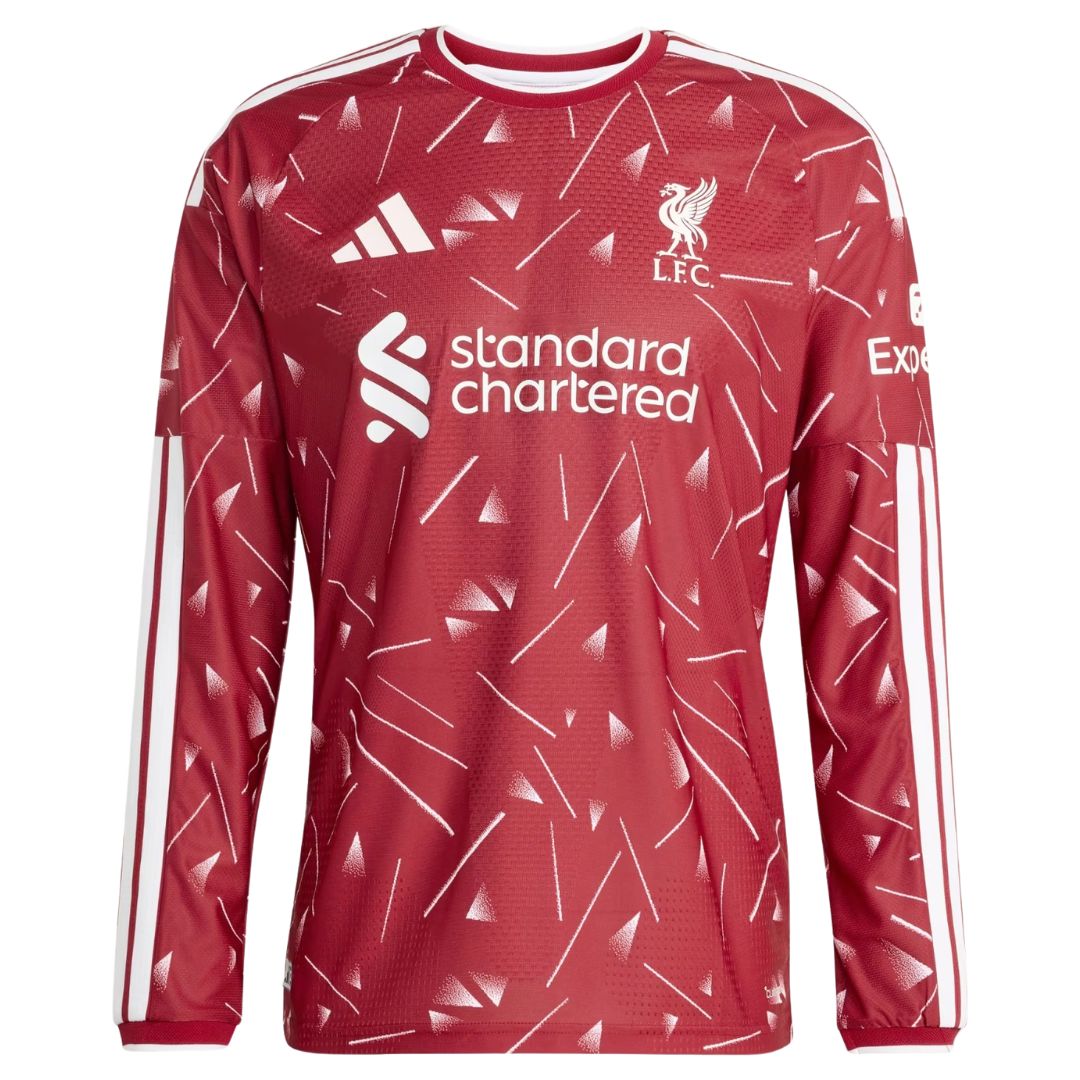 Liverpool Home 26/27 Jersey - Long Sleeve Pulses Football