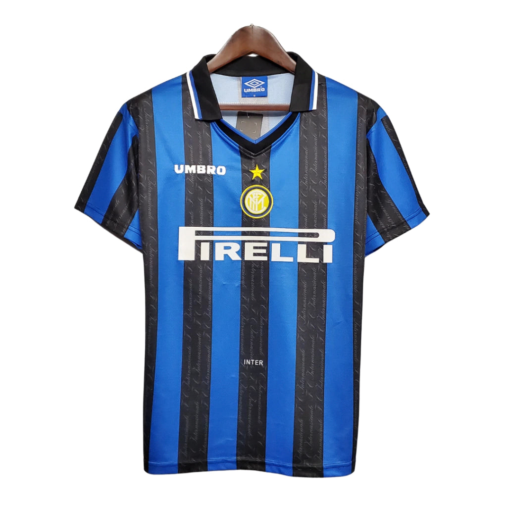 Inter Milan 1997 I Home Jersey - Retro Version Pulses Football