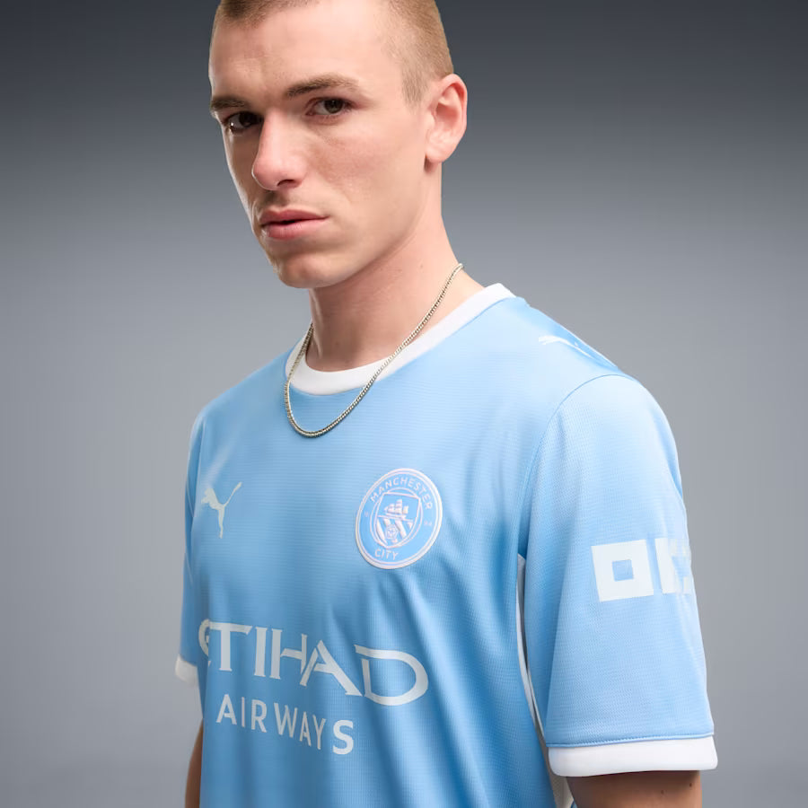 Manchester City Home 26/27 - Fan Version Pulses Football