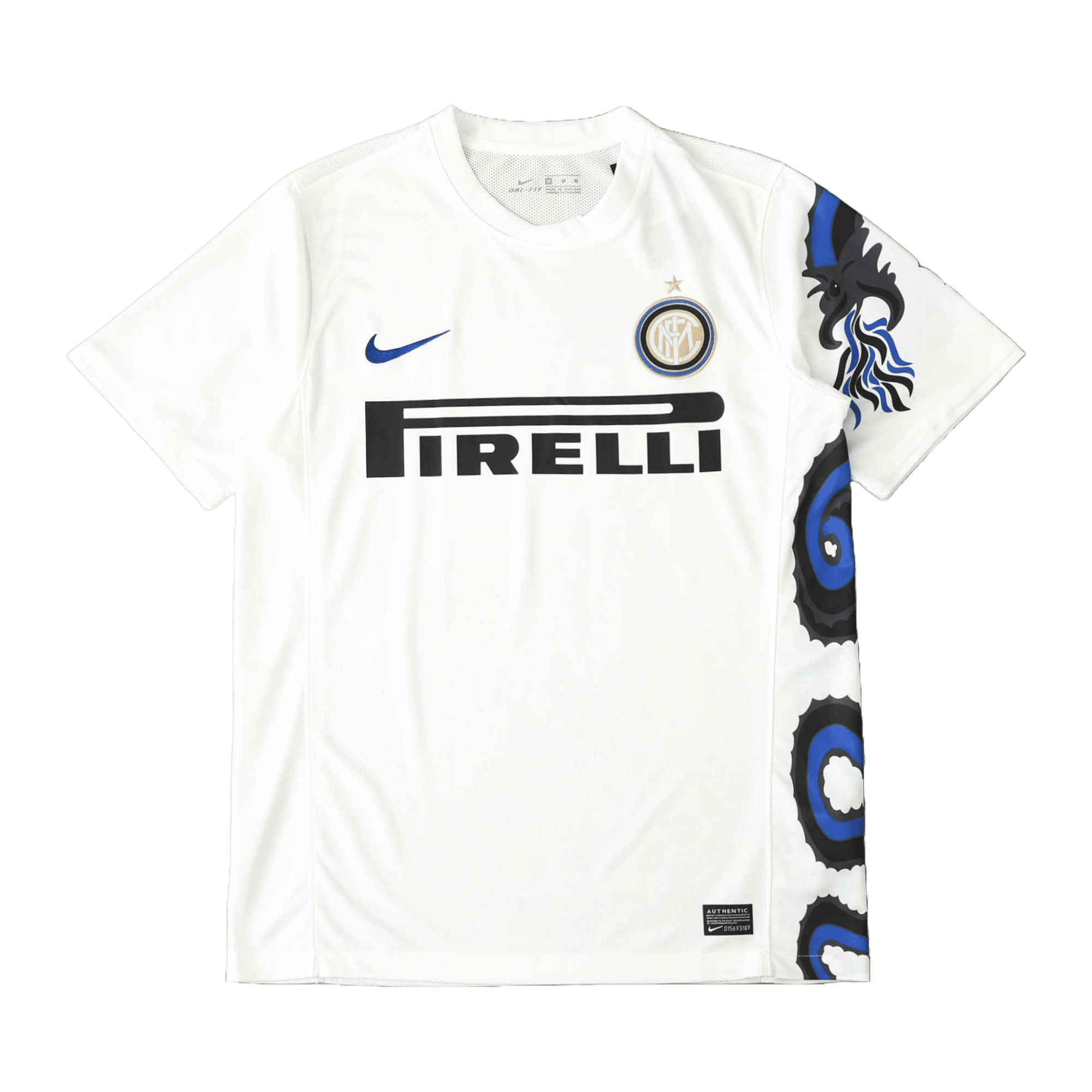 Inter Milan - Retro Away 2010 Jersey Pulses Football