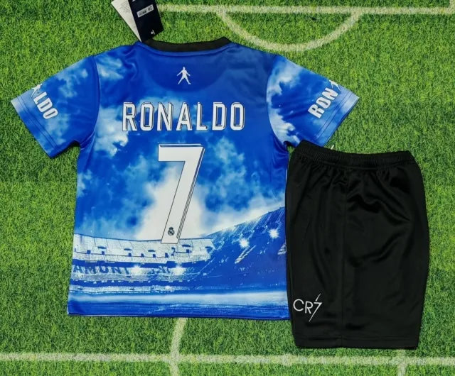 Cristiano Ronaldo #cr7 Siuu Special Kids Jersey KinderTrikot Maillot Enfant Soccer Shirt Pulses Football