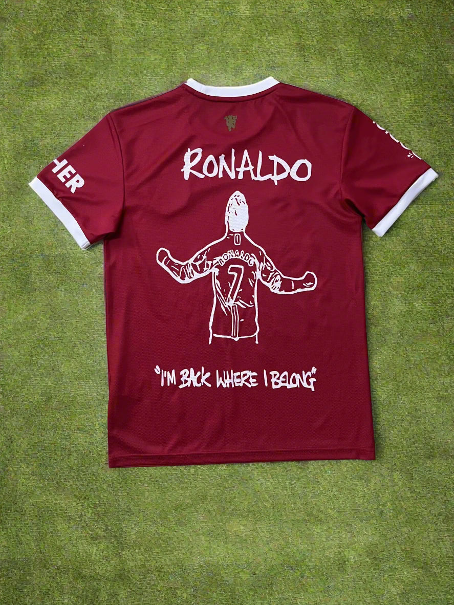 Cristiano Ronaldo Legend Manchester United Special Jersey Soccer Kit Trikot Maillot Soccer Shirt Pulses Football