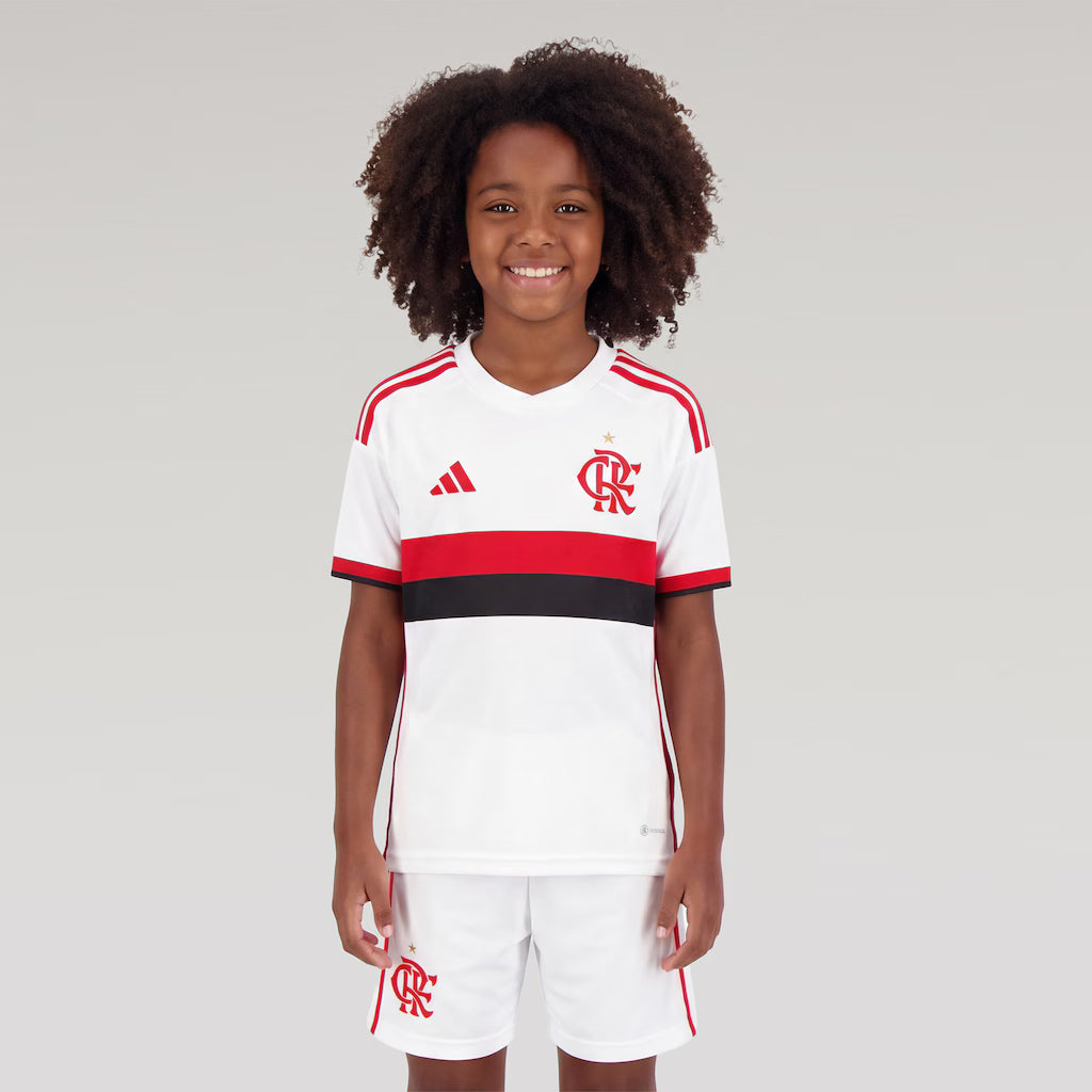 Camisa do Flamengo II 2027 Kit Kids Infantil Pulses Football