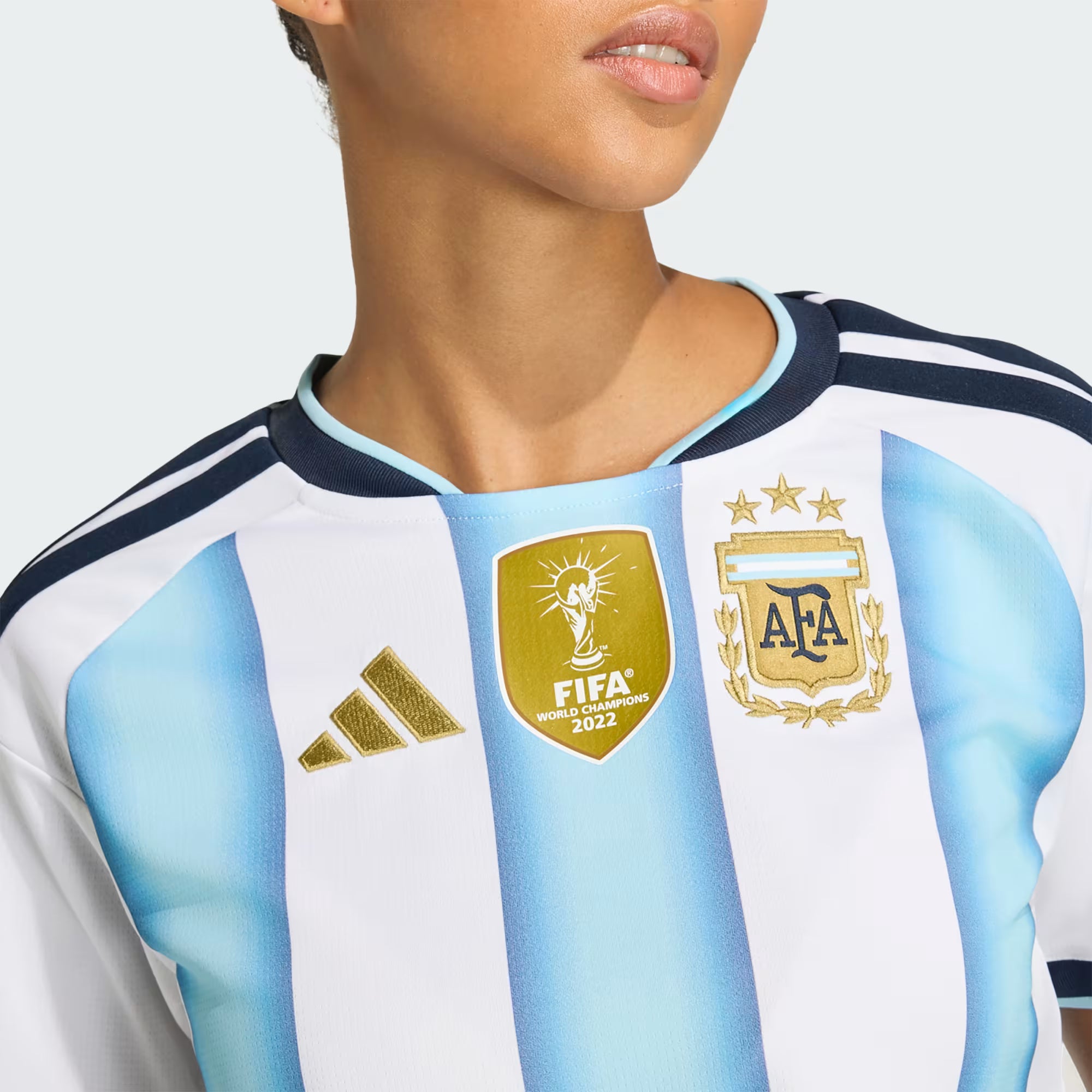 Argentina 26 Home Cropped Jersey