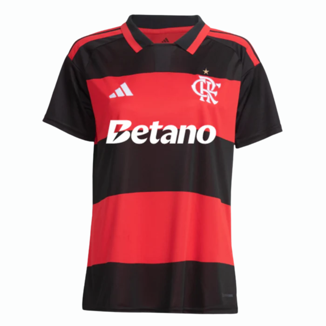 Camisa Flamengo Feminina 2026/27 Home - Fan Version Women Betano