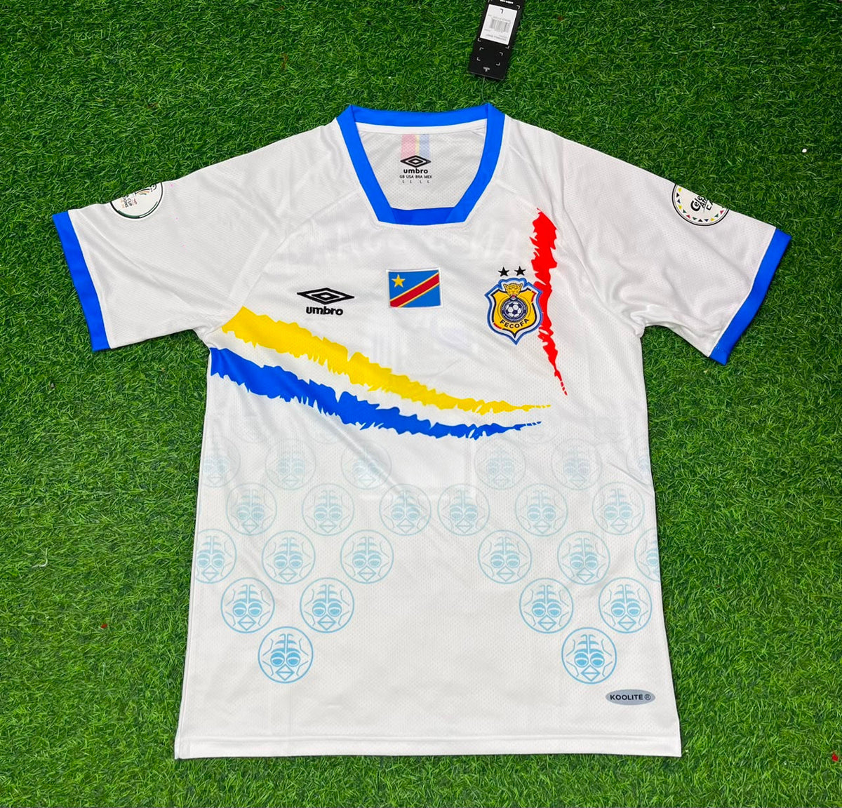 Lionel Mpasi DR Congo Goalkeeper World Cup 2026 Away Football Jersey Shirt Trikot Maillot Pulses Football