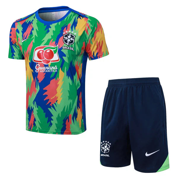 Conjunto Brazil Treino 25/26 - Verde Brasil