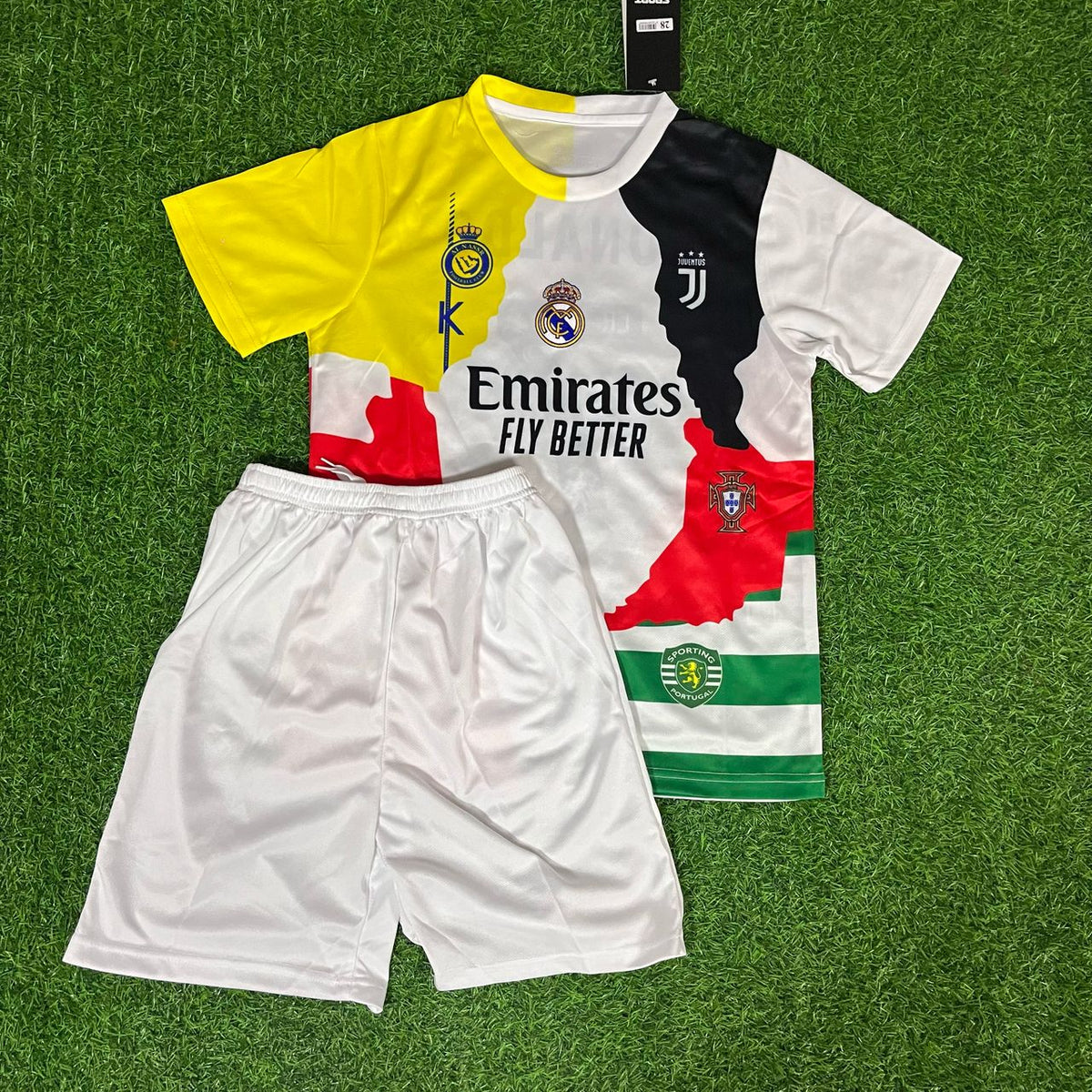 Cristiano Ronaldo #cr7 GOAT Combo All Teams Special Kids Jersey KinderTrikot Maillot Enfant Soccer Shirt Pulses Football