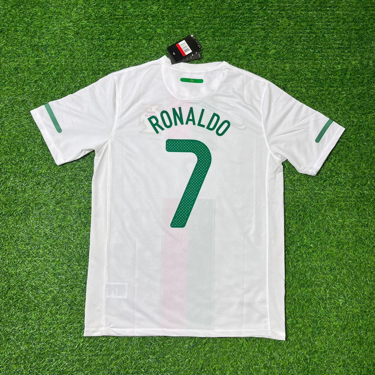 Cristiano Ronaldo Portugal 2010 World Cup Retro Jersey Trikot Maglia Soccer Shirt Pulses Football