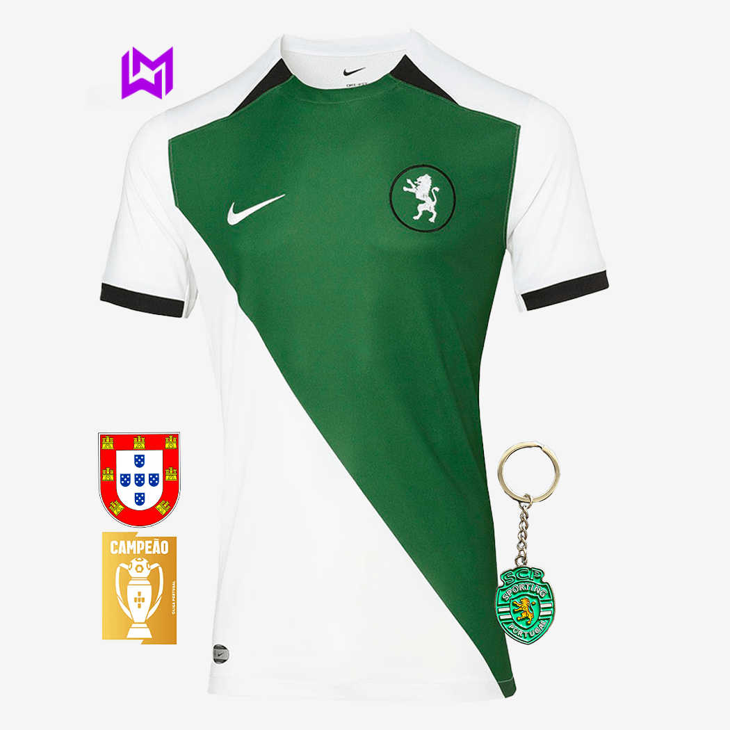 Camisola Sporting Stromp 2024/25 - ÚLTIMAS UNIDADES! 🔥💚