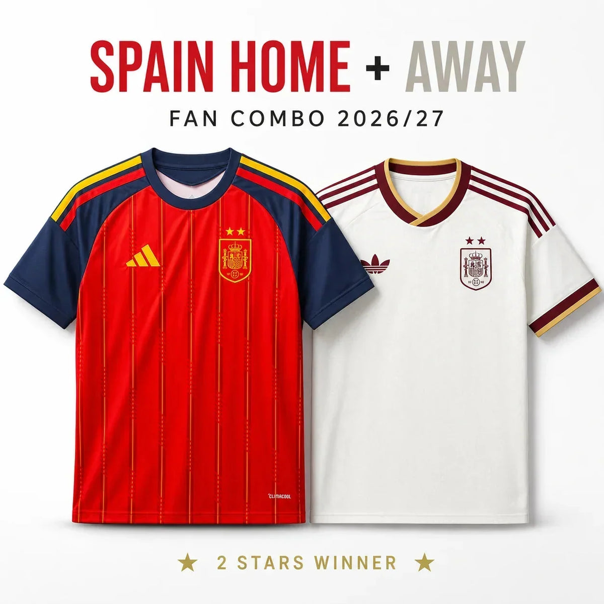 Combo Home and Away 26/27 Fan Shirt Pulses Football