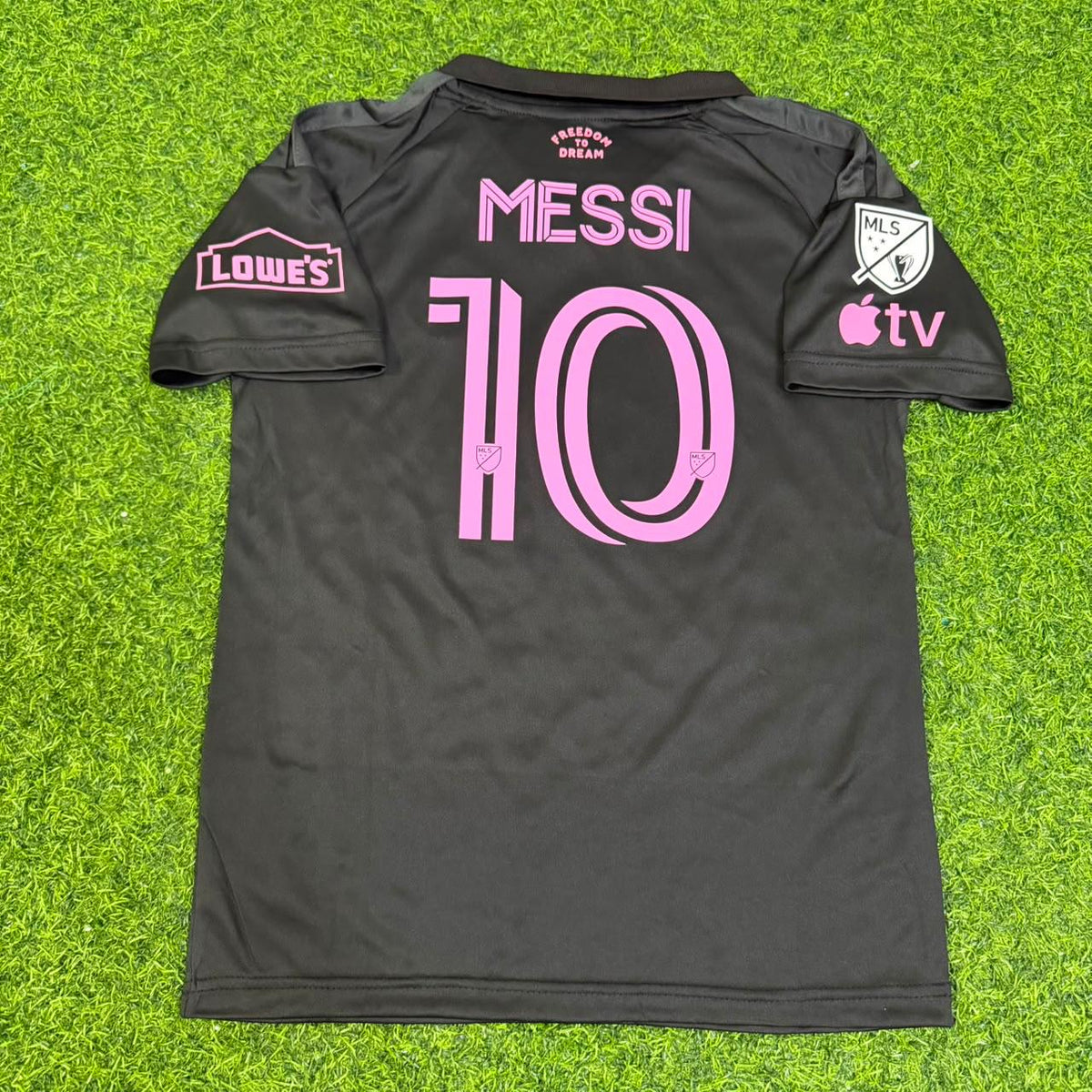 Lionel Messi Inter Miami 2026-2027 New Season Black Soccer Jersey Shirt Trikot Pulses Football