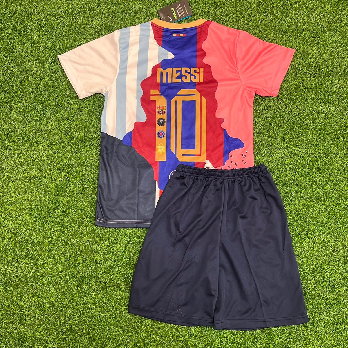 Lionel Messi GOAT Combo 2025 All Teams Special Kids Jersey KinderTrikot Maillot Soccer Shirt Pulses Football