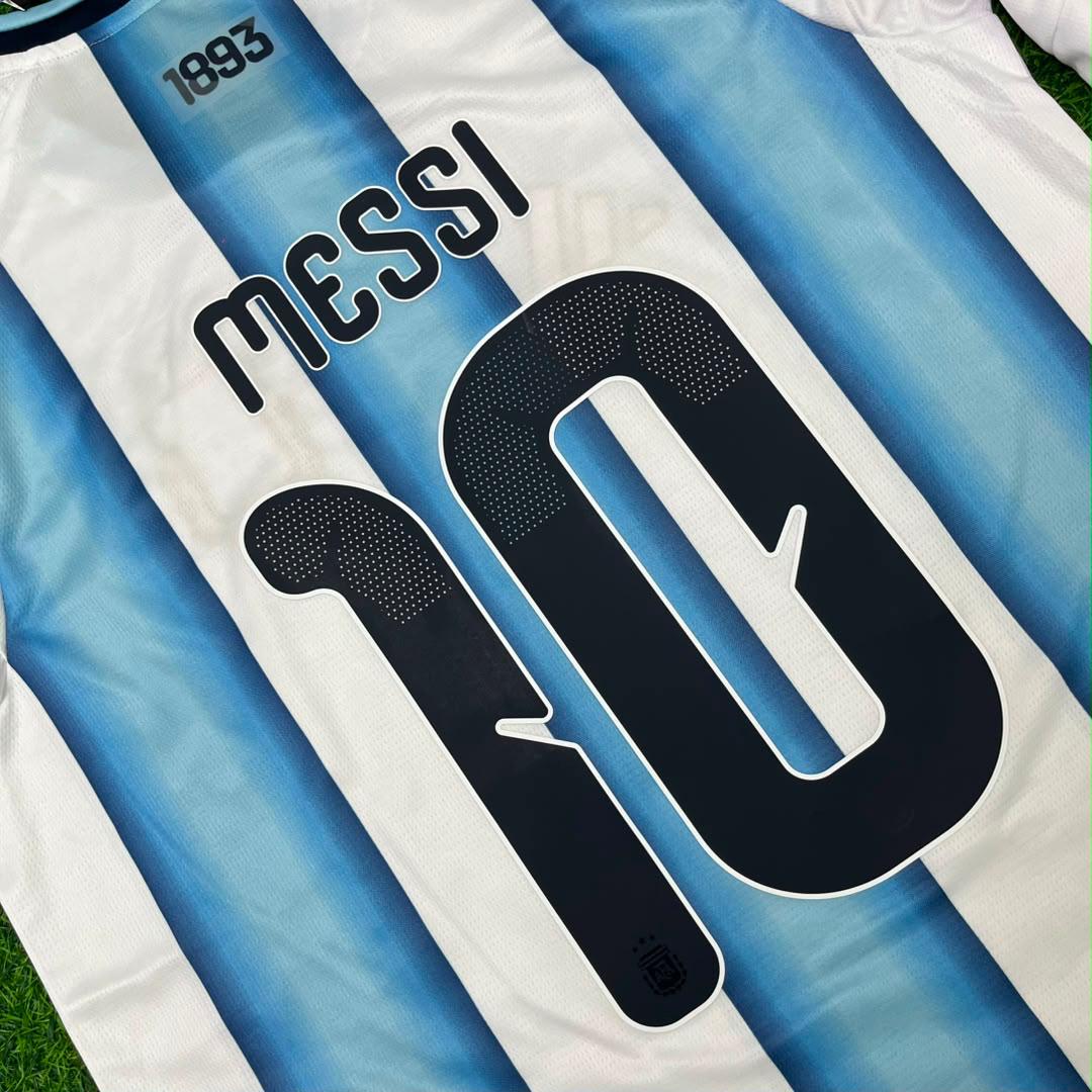 Lionel Messi #10 Argentina 2026 World Cup Home Legacy Patch Long Sleeve Football Jersey Pulses Football
