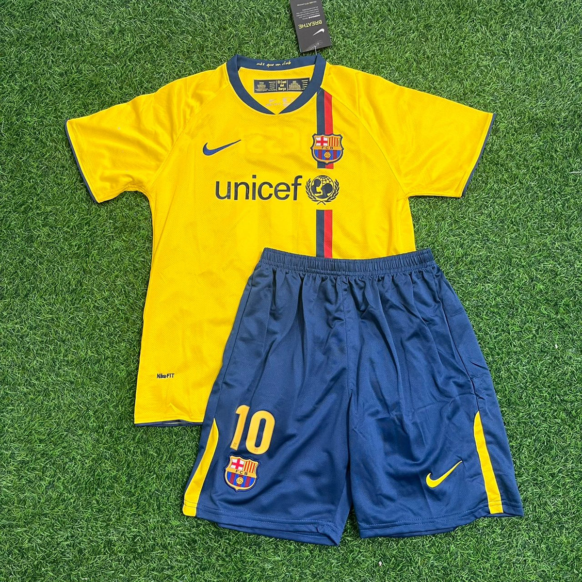 Lionel Messi – Barcelona 2008 2009 Retro Kit Jersey – | Trikot | Maillot Soccer Shirt Pulses Football