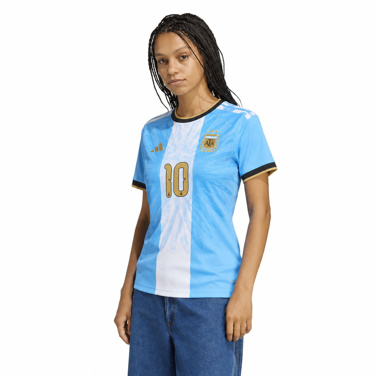 Argentina Messi 2026 Shirt - Womens Pulses Football
