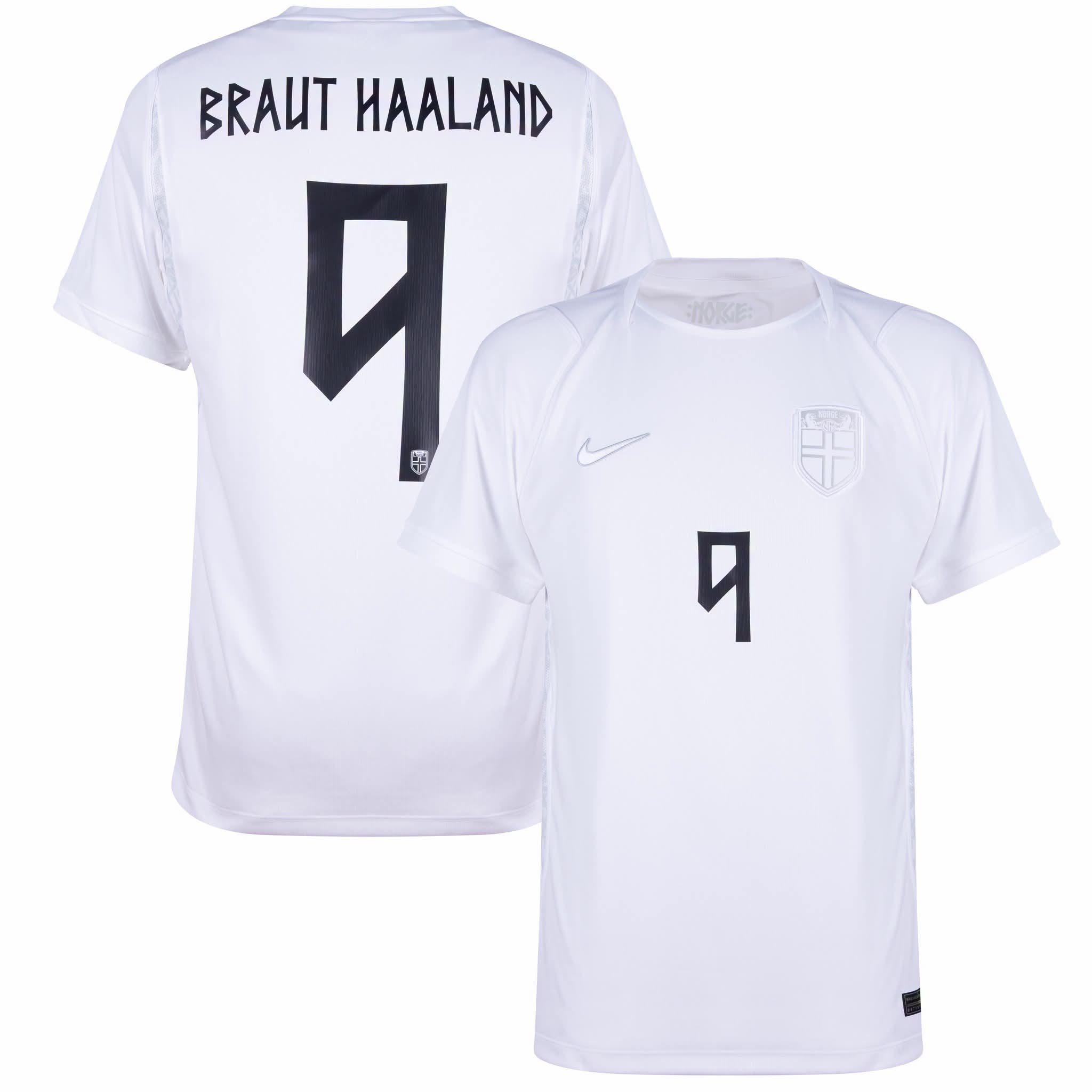 Norway World Cup 2026 third - Fan Version #BRAUT HAALAND #9 Pulses Football