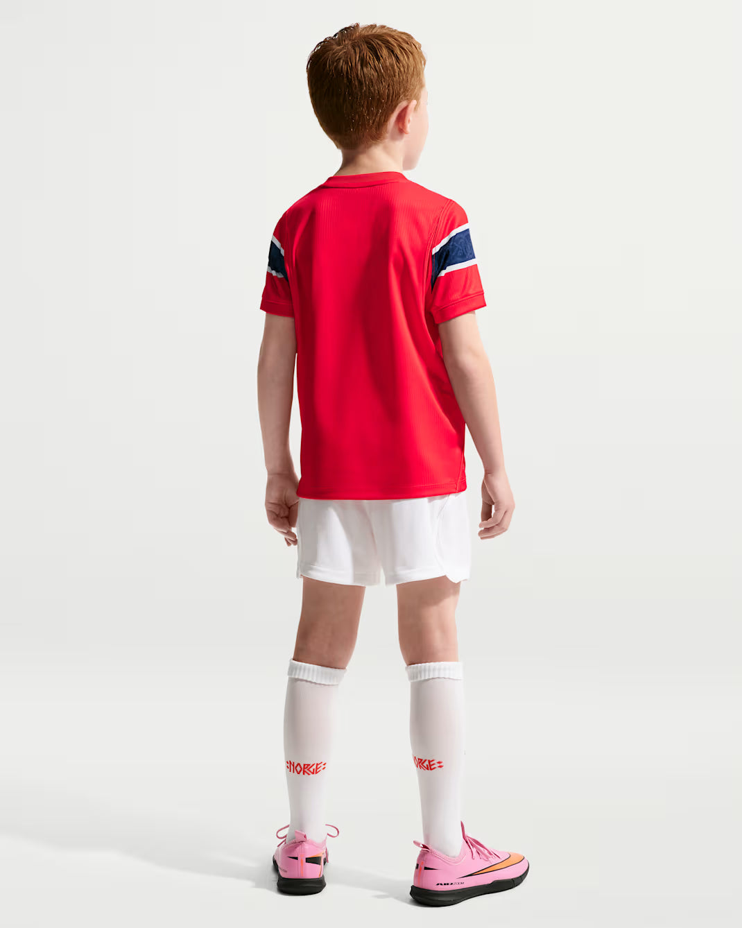 Norway World Cup 2026 - Home Kids Kit Pulses Football