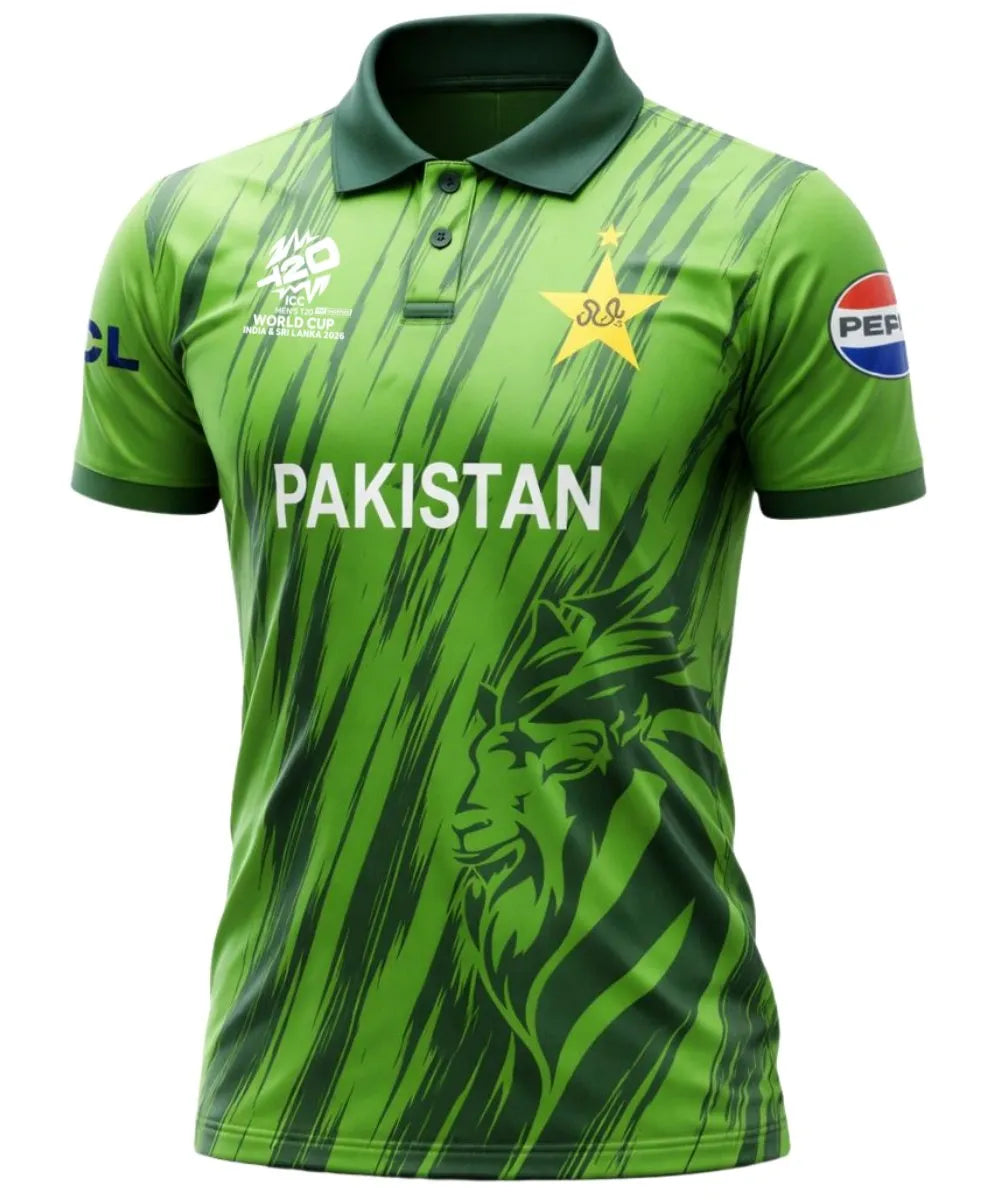 Pakistan T20 World Cup Shirt 2026 - Fan Version