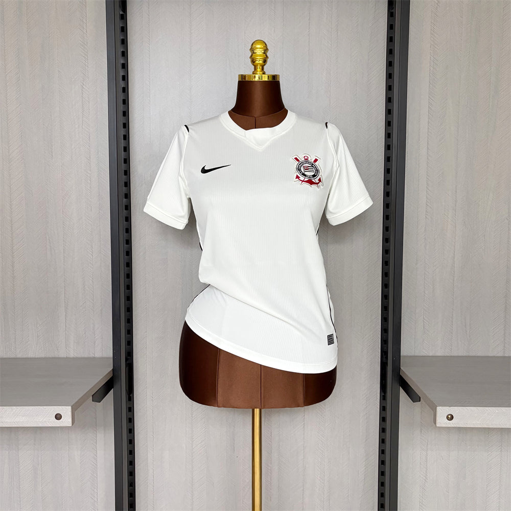 Camisa Corinthians home Woman Feminina 2026/27 Pulses Football