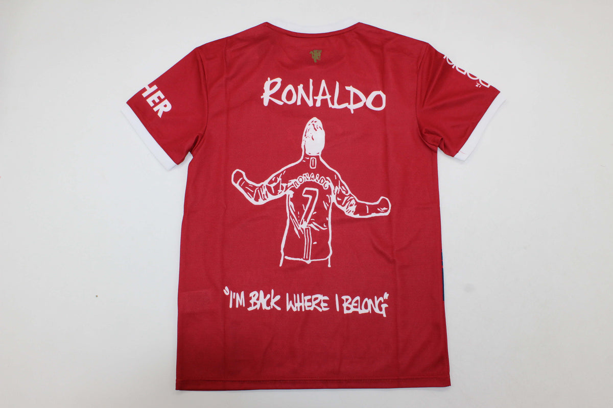 Cristiano Ronaldo Legend Manchester United Special Jersey Soccer Kit Trikot Maillot Soccer Shirt Pulses Football