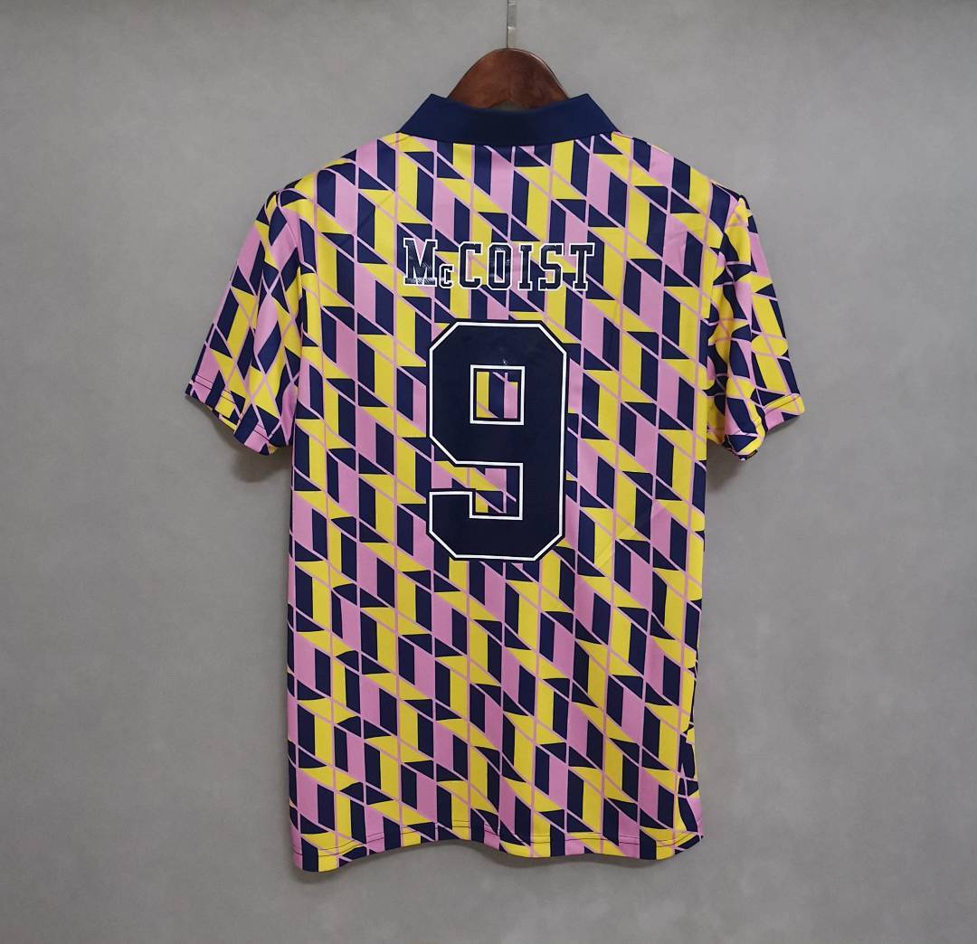 Scotland 1988/89 Away Jersey - Retro Version