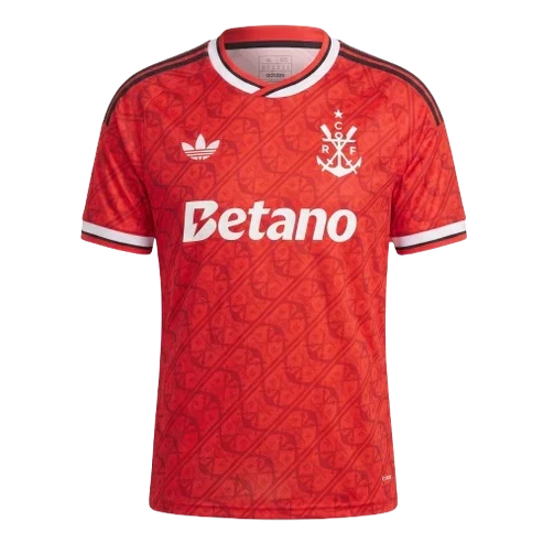 Camisa Flamengo 2026/2027 III Vermelha - Fan Version Pulses Football