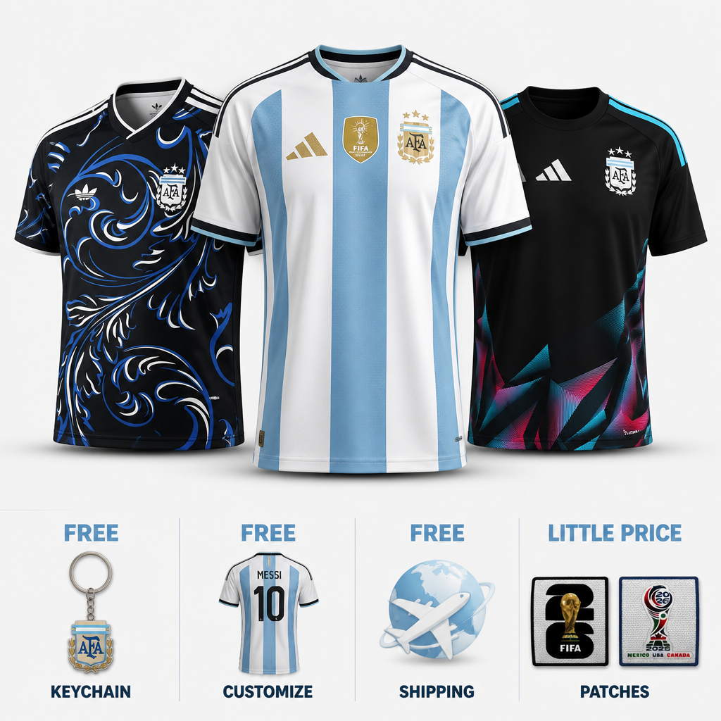 Combo Fifa World Cup 2026 - Home 26/27, Away 26/27 and Goalkeeper 26/27 701 Pulses Football