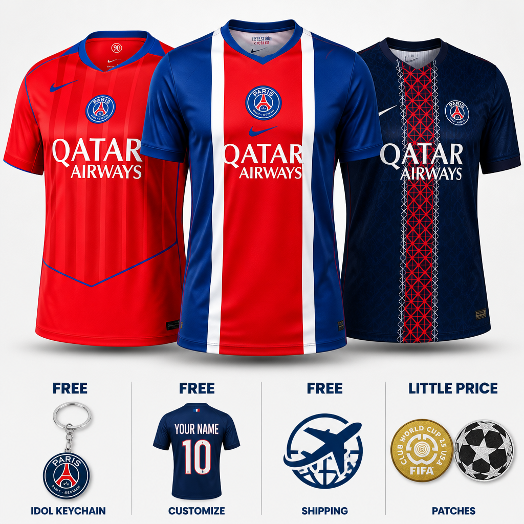 Combo 26/27 Home, 25/26 Home and 25/26 Third Jersey 004 Pulses Football