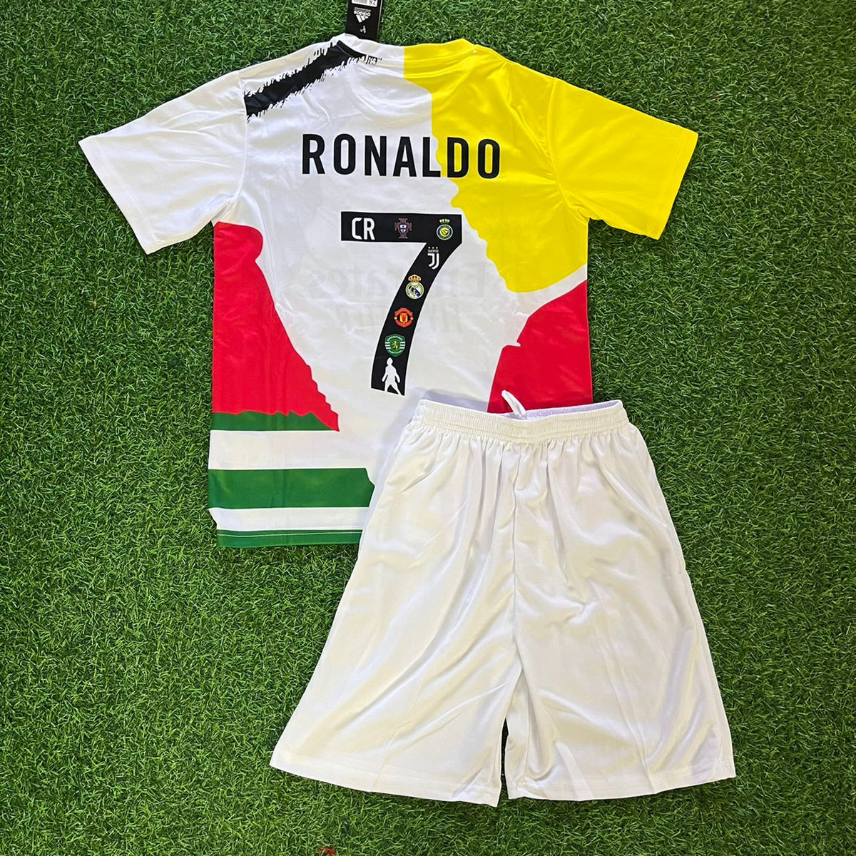 Cristiano Ronaldo #cr7 GOAT Combo All Teams Special Kids Jersey KinderTrikot Maillot Enfant Soccer Shirt Pulses Football