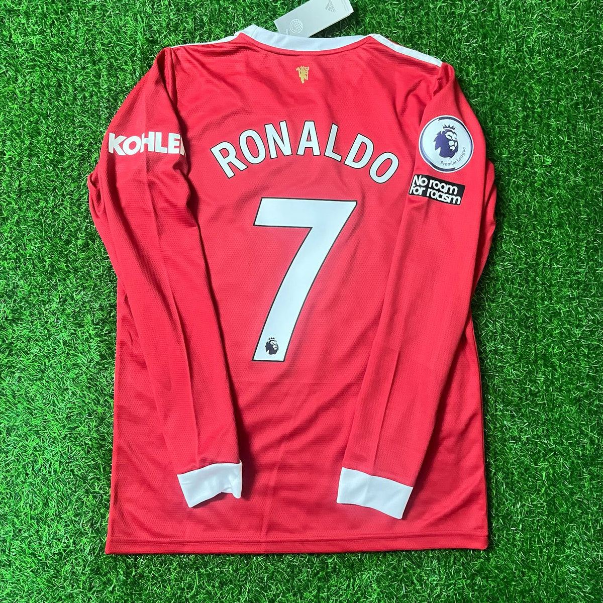 Cristiano Ronaldo Manchester United 2021 Retro Football Jersey Soccer Shirt Pulses Football