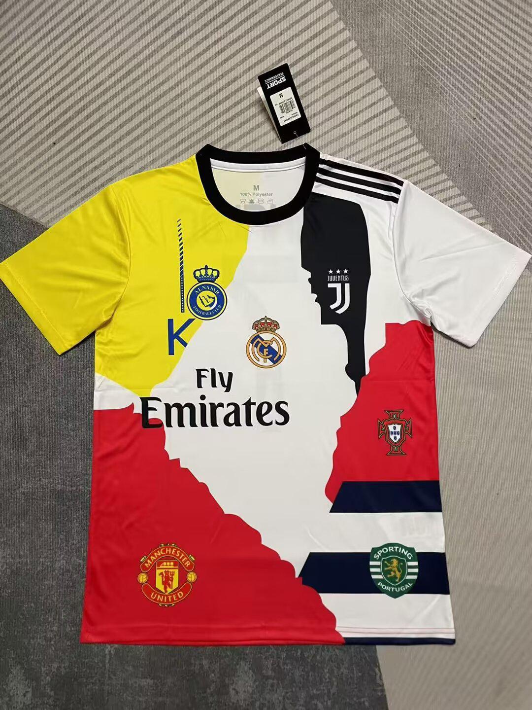 Cristiano Ronaldo #cr7 GOAT Combo All Teams Special Jersey Trikot Maillot Soccer Shirt Pulses Football