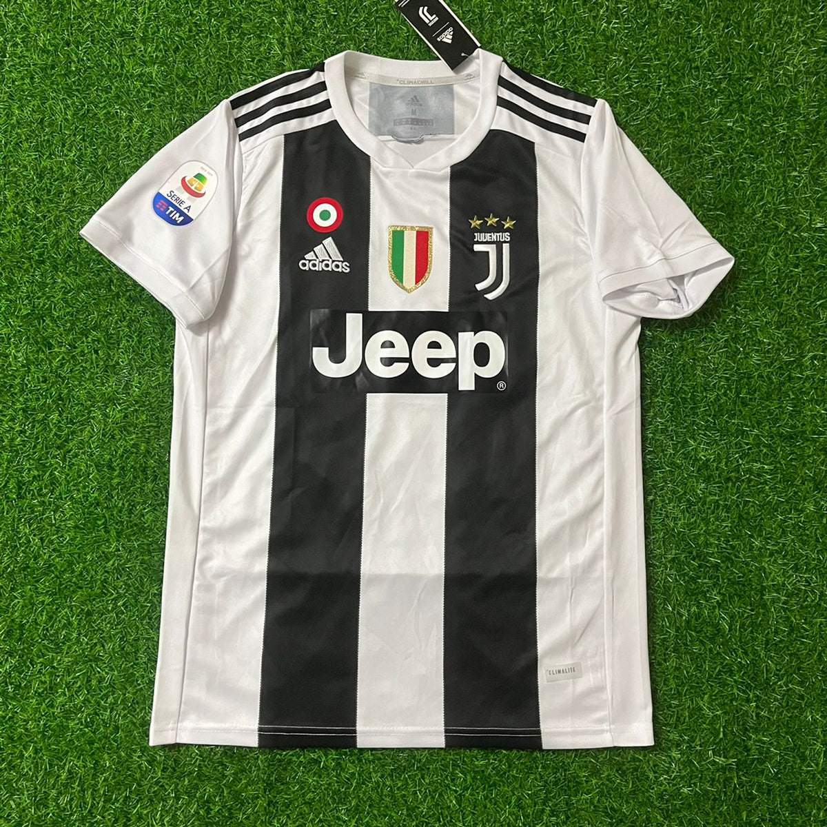 Cristiano Ronaldo Juventus 2018 2019 Retro Jersey Trikot Pulses Football