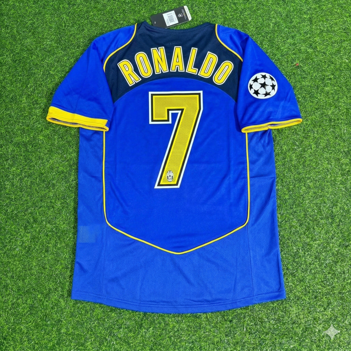 Cristiano Ronaldo Juventus Blue Retro Jersey | Kit | Trikot | Maillot Soccer Shirt Pulses Football
