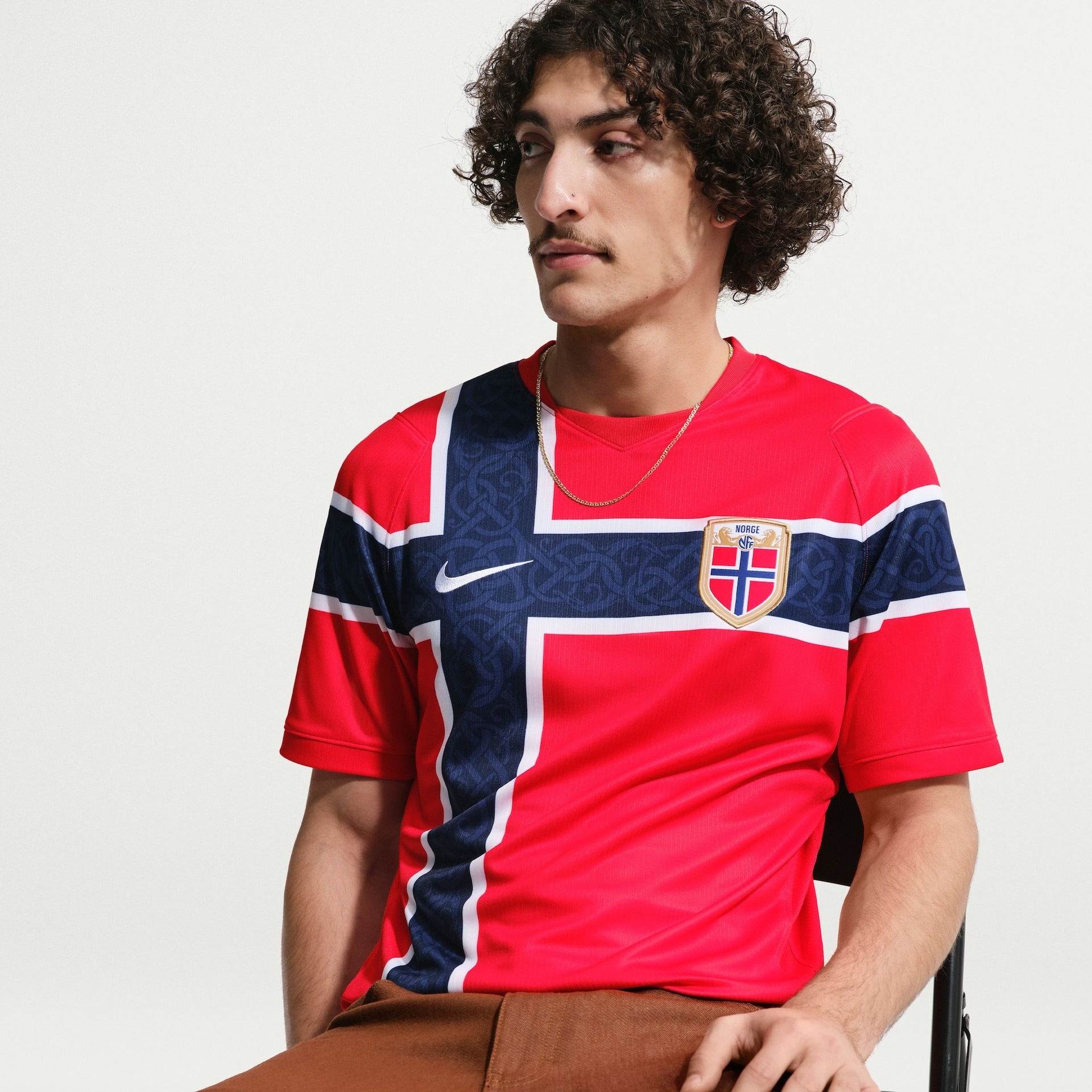 Norway World Cup 2026 Home Jersey Pulses Football