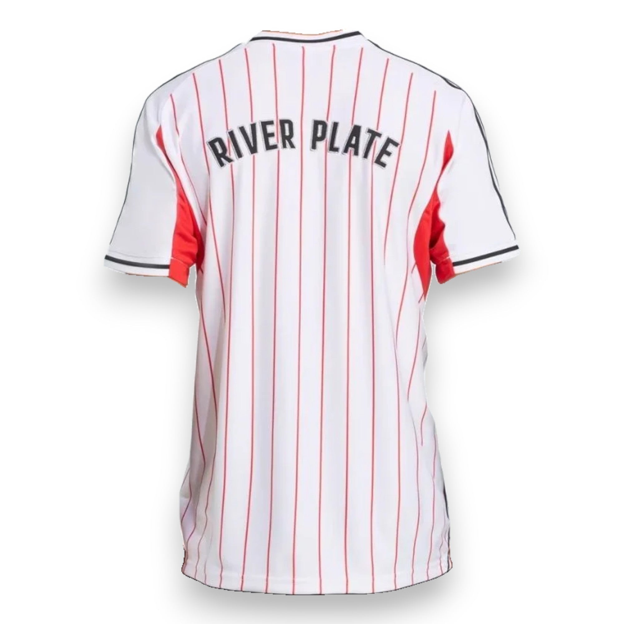 River Plate US Pack Full-Button Baseball Jersey Pulses Football