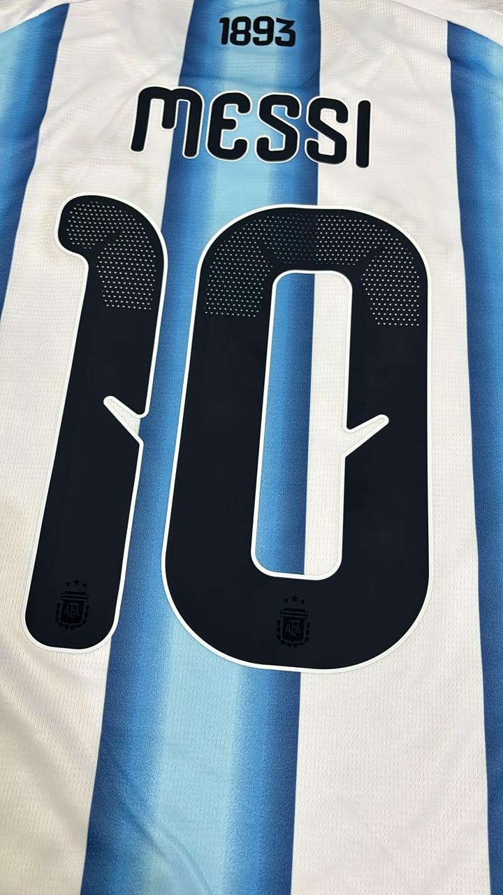 Lionel Messi #10 Argentina 2026 World Cup Home Legacy Patch Long Sleeve Football Jersey Pulses Football
