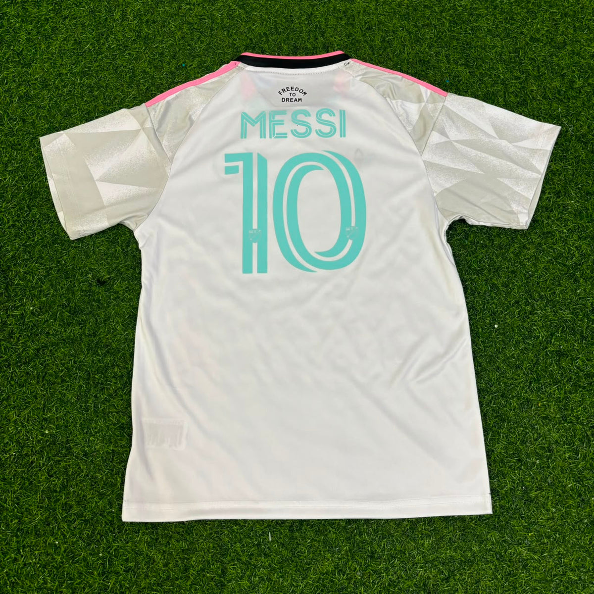 Lionel Messi New Season White Kids Jersey Soccer Shirt Trikot Soccer Shirt Pulses Football