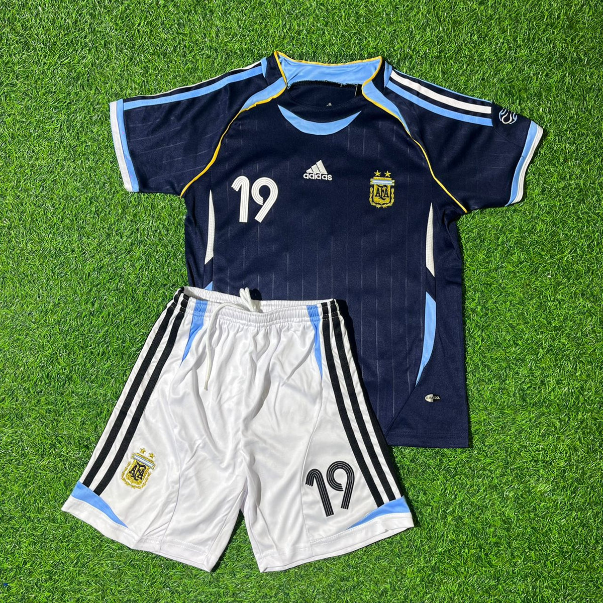 Lionel Messi Argentina 2006 World Cup Soccer Jersey Trikot Soccer Shirt Pulses Football