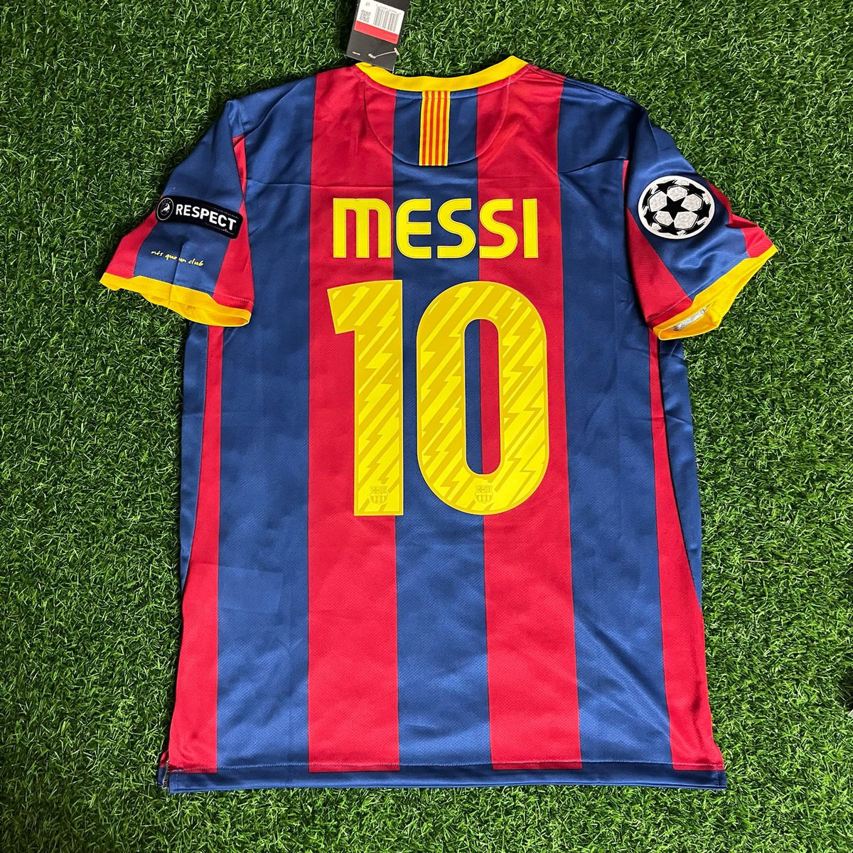 Lionel Messi Barcelona 2010 2011 Jersey Trikot Pulses Football