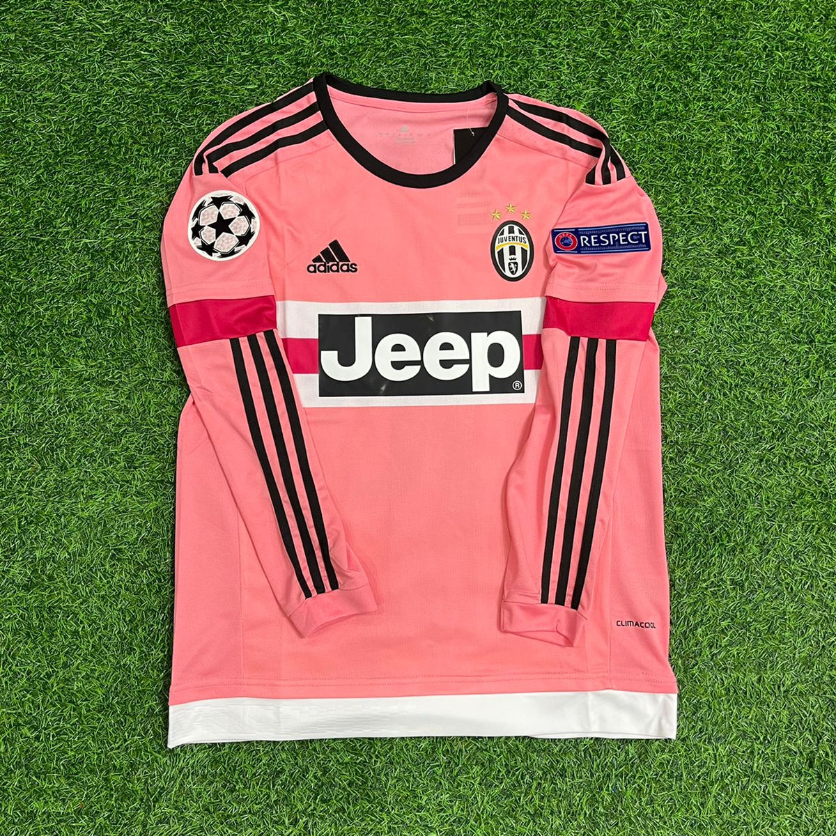 Cristiano Ronaldo Juventus Pink Retro Pink Jersey Trikot Pulses Football