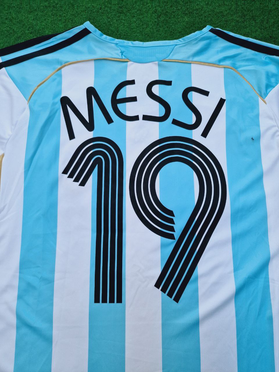Lionel Messi Argentina 2006 World Cup Kids Retro Football Jersey Pulses Football