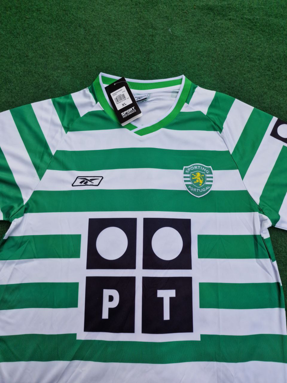 Cristiano Ronaldo First Jersey Trikot Sporting CP Lisbon 2001 2003 Pulses Football