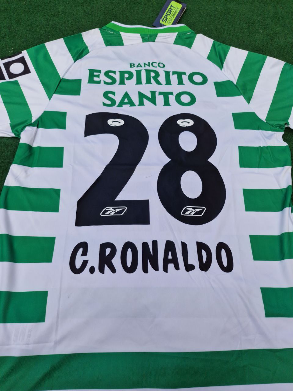 Cristiano Ronaldo First Jersey Trikot Sporting CP Lisbon 2001 2003 Pulses Football