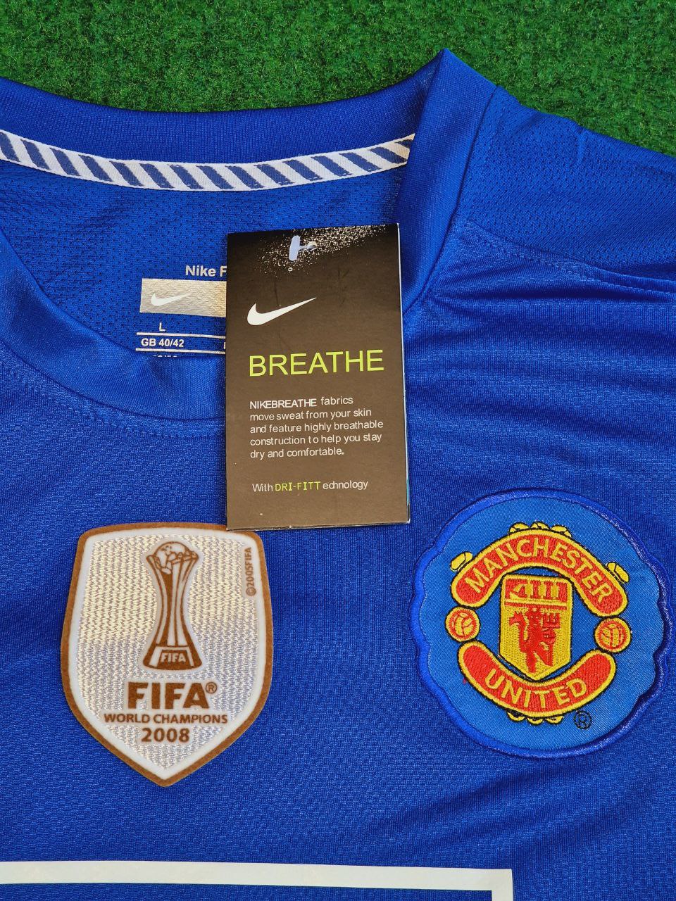 Cristiano Ronaldo Manchester United 2008/09 Blue Kids Kit – Kit Jersey for Children – | KinderTrikot | Maillot Enfant Soccer Shirt Pulses Football