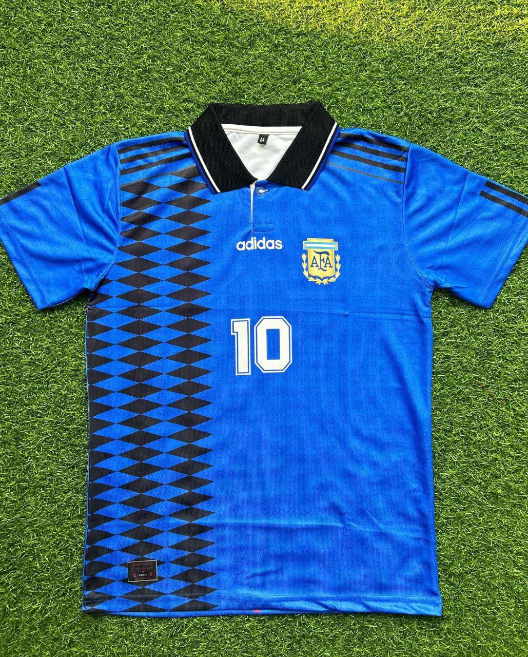 Lionel Messi Argentina Blue Jersey Pulses Football