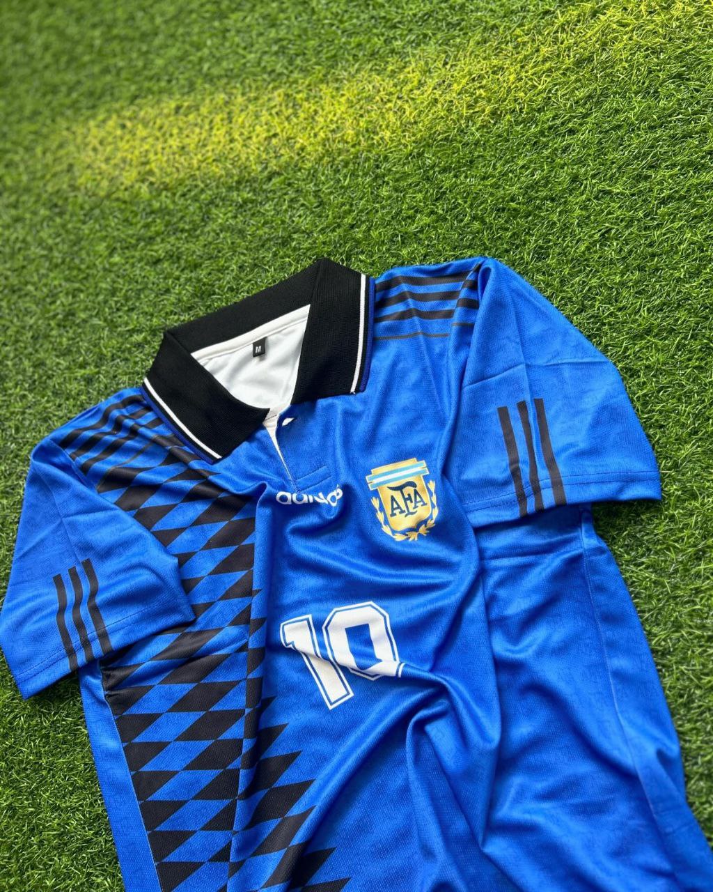 Lionel Messi Argentina Blue Jersey Pulses Football