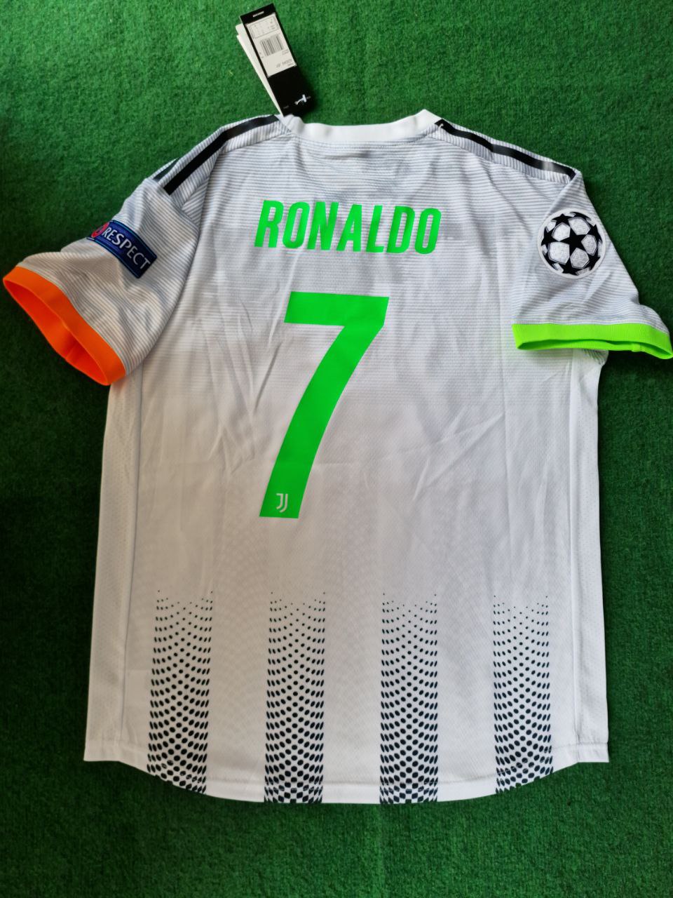 Cristiano Ronaldo 7 – Juventus 2019-20 Home Jersey | Retro Kit | Maillot | Trikot Pulses Football